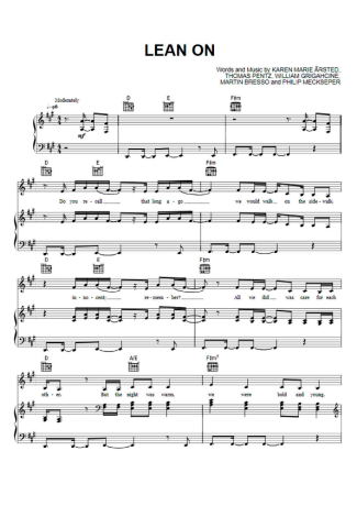 Pentatonix  score for Piano