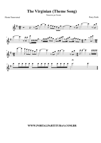 Percy Faith  score for Flute