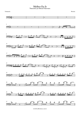 Péricles  score for Cello