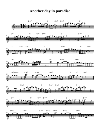 Phil Collins 'Another Day In Paradise' Sheet Music & Chords