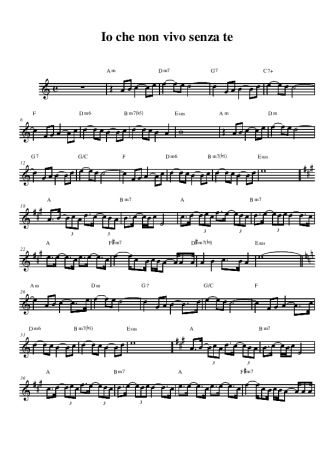 Pino Donaggio  score for Alto Saxophone