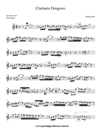 Pitanguinha  score for Alto Saxophone