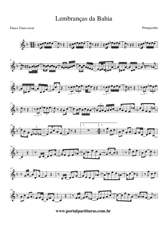 Pitanguinha  score for Flute