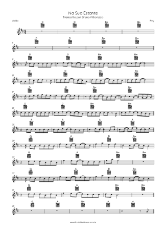 Score for Acoustic Guitar