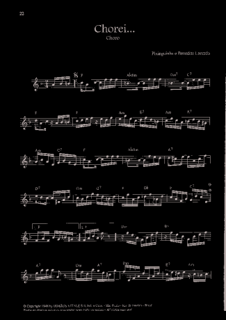 Pixinguinha  score for Flute