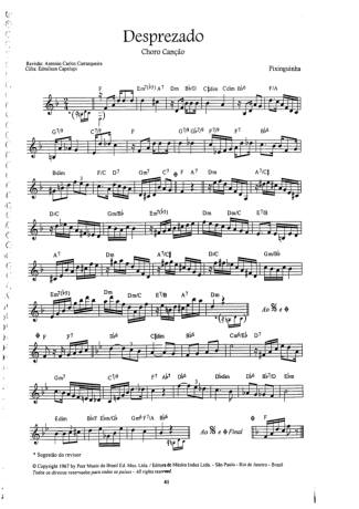 Pixinguinha  score for Flute