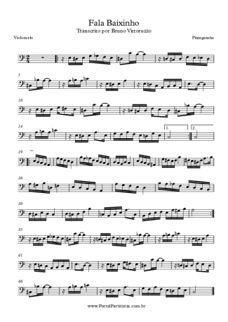 Pixinguinha  score for Cello