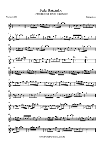 Pixinguinha  score for Clarinet (C)