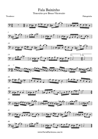 Pixinguinha  score for Trombone