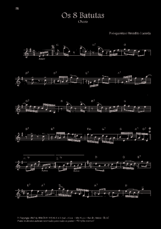 Pixinguinha Os 8 Batutas score for Violin