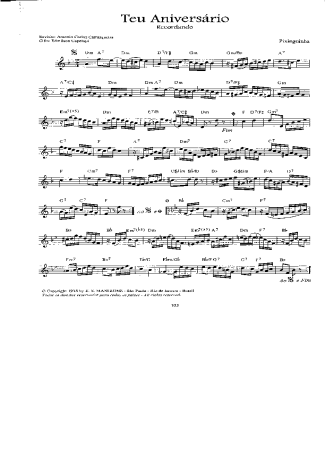 Pixinguinha  score for Flute