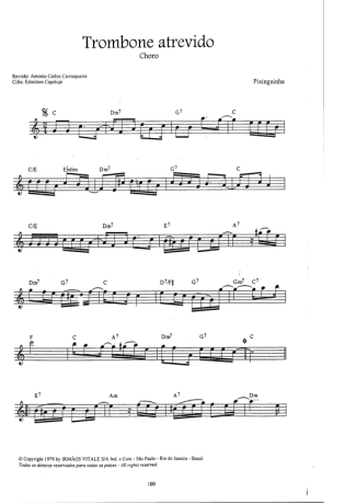 Pixinguinha  score for Mandolin