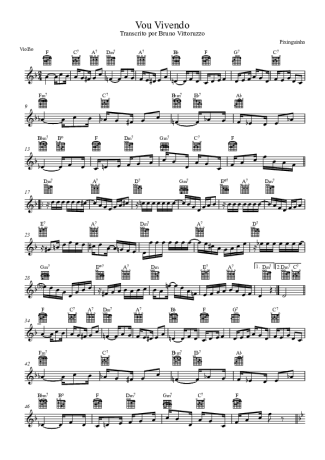 Pixinguinha  score for Acoustic Guitar