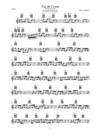 Placa Luminosa  score for Acoustic Guitar