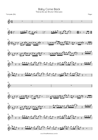 Player  score for Trumpet