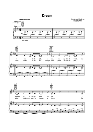 Priscilla Ahn  score for Piano
