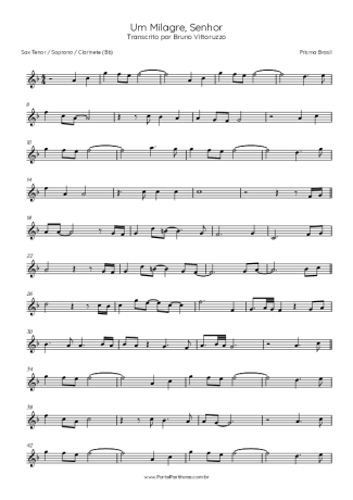 Prisma Brasil  score for Clarinet (Bb)