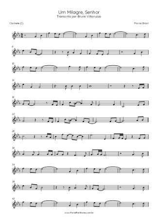 Prisma Brasil  score for Clarinet (C)