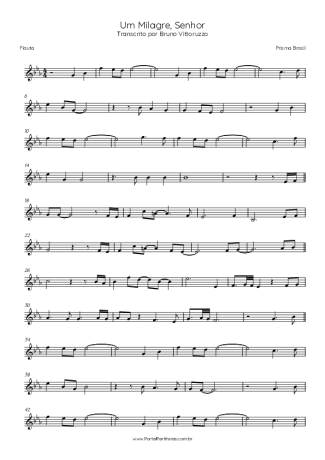 Prisma Brasil  score for Flute