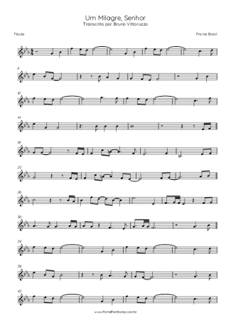 Prisma Brasil  score for Flute