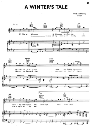 Score for Piano