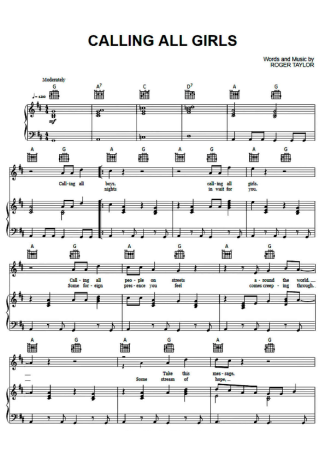 Score for Piano
