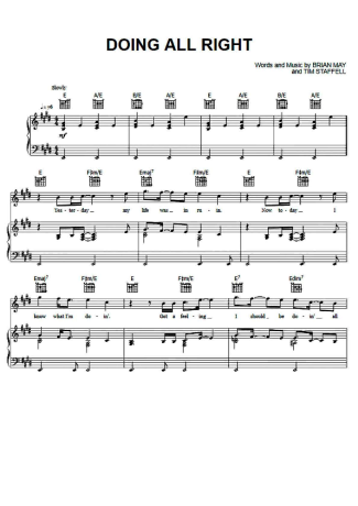 Score for Piano