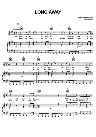 Queen  score for Piano