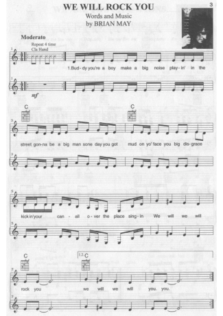 Queen  score for Piano