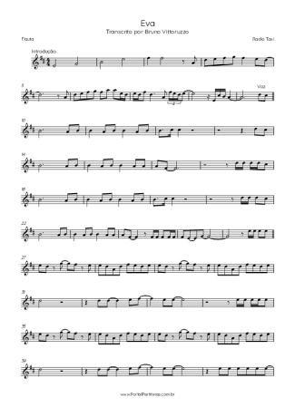 Score for Flute