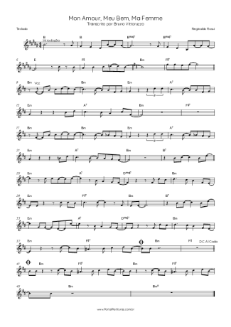 Walter Basso - Castelo de Sonhos - Sheet Music For Alto Saxophone
