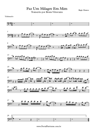 Regis Danese  score for Cello