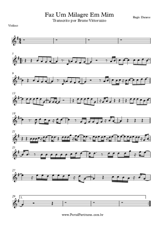 Regis Danese  score for Violin