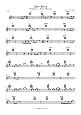 Score for Acoustic Guitar