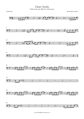 Score for Cello