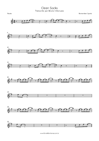 Score for Flute