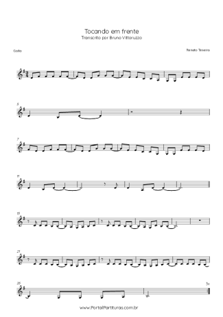 Renato Teixeira  score for Harmonica