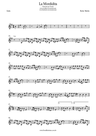 Score for Harmonica