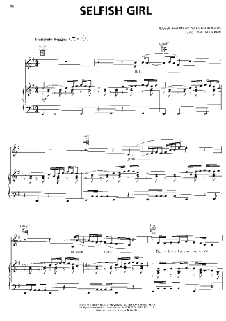 Rihanna  score for Piano