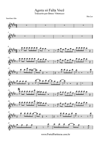 John Lennon - Woman - Sheet Music For Alto Saxophone