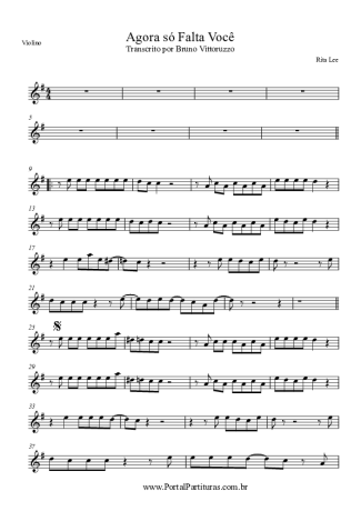 Rita Lee  score for Violin