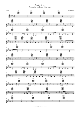 Score for Acoustic Guitar