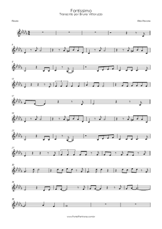 Score for Flute