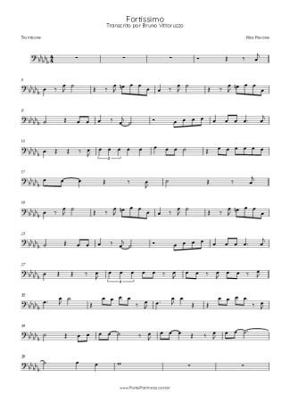 Score for Trombone