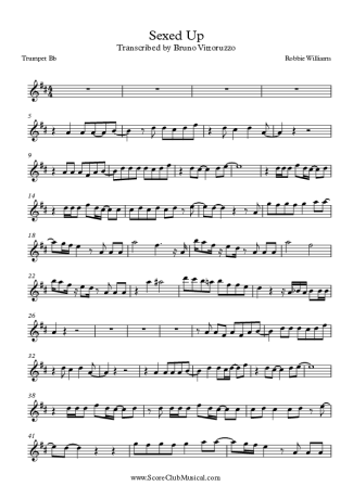 Robbie Williams  score for Trumpet