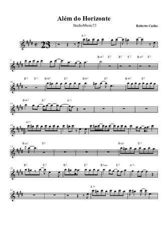 Roberto Carlos  score for Clarinet (Bb)