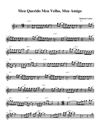 Roberto Carlos Meu Querido, Meu Velho, Meu Amigo score for Alto Saxophone