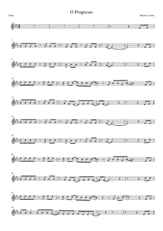 Roberto Carlos O Progresso score for Harmonica