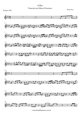 Roupa Nova  score for Trumpet