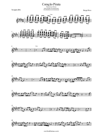 Roupa Nova  score for Trumpet